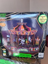 Lemax Spooky Town Spooky Scare-Ousel Halloween 2007 Sights Sounds Table Accent