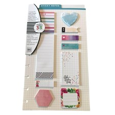 The Happy Planner 10 Sticky Assorted Notepads 200 Sheets Total