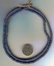 African trade beads Ghana Krobo Handmade glass sandcast powder glass beads