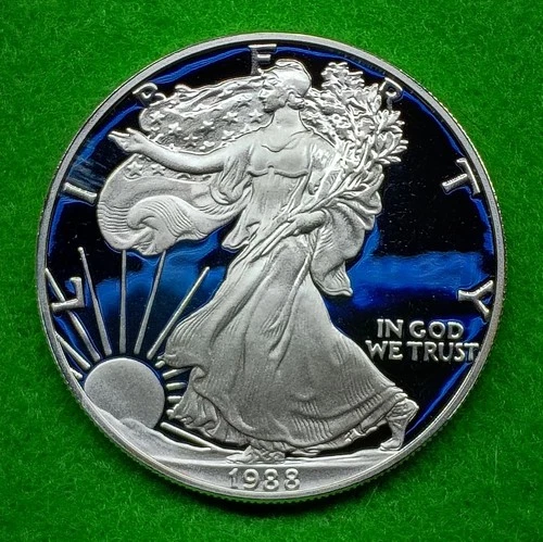 1988 S Proof 1 oz Silver American Eagle Dollar US Mint Uncirculated