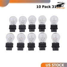5 Pair Clear Tail Signal Brake Light Bulb Lamps 3157
