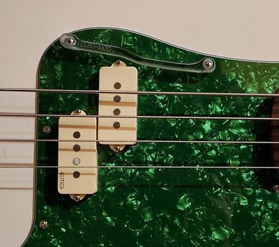 Zero-Mod PB4 CLEAR  Thumb rest Precision Basses (P-bass) - No Mods No New Holes