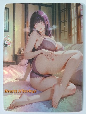 Hinata Hyuga Naruto Anime Sexy Waifu Sexy Feet Comic Card ACG CCG Manga Boruto 