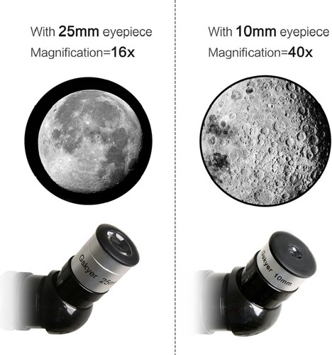 Gskyer AZ70400 400mm Astronomical Refracting Telescope 70mm Aperture AZ Mount - Picture 3 of 8
