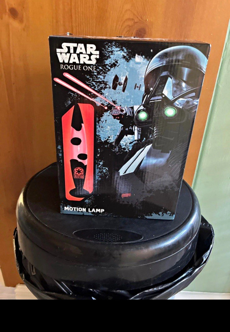 Disney Star Wars Rogue One Death Trooper Motion Lamp Red/Black