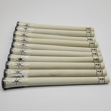 Blackwidow Golf grip Tour silk, white round BWTS1-WHGS Set Of 10 New