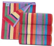 Cotton Beach Towels Oversized 30 x 60 Inches, Ultra 30x60 - 4 Pack Rainbow