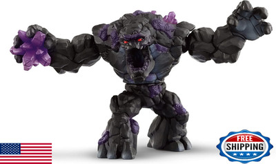 Schleich Eldrador Shadow Stone Monster Toy Figure w/ Movable Arms & Jaw