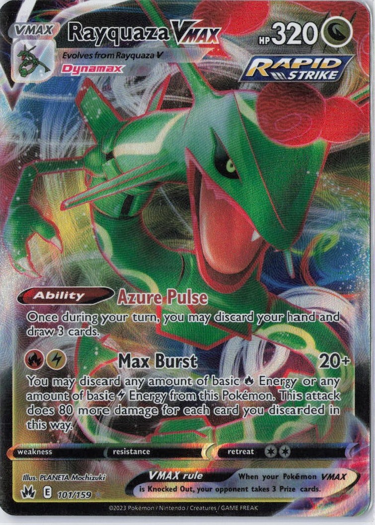 Rayquaza VMAX (101) Ultra Rare 101/159 NM