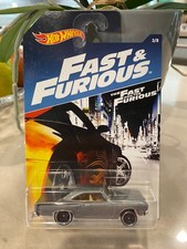 2016 Hot Wheels Fast & Furious 3/8 '70 PLYMOUTH ROAD RUNNER Gray w/Black Pr5 Sp