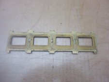 1942 1948 Ford Deluxe Stainless Dash Guage Gold Background Trim