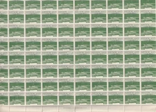Stamp Netherland Sc 263 Sheet 1944 WWII War Germany Holland Cruiser MNH