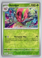 ACCELGOR 013/159 UNCOMMON JOURNEY TOGETHER POKEMON REVERSE HOLO NM