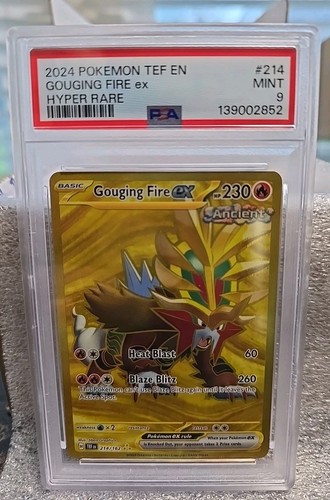 Gouging Fire ex graded PSA 9 for sale on eBay