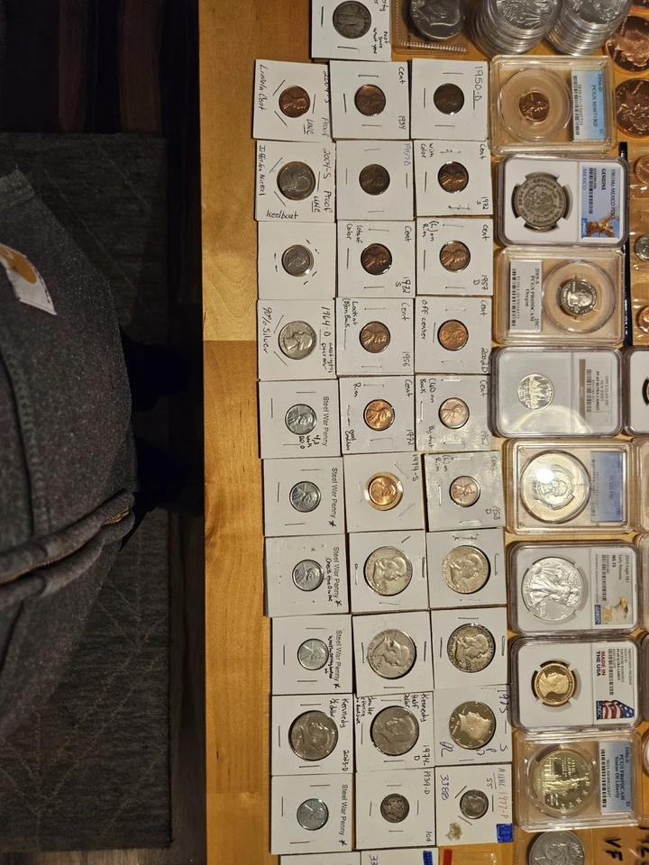 A Very Big Collection Of Mixed Coins Some Graded Some Not. Collected Over Time!! - Image 4 of 4