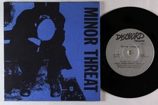 Punk Hardcore EP - Minor Threat - S/T - Dischord - rare 4th press! VG++