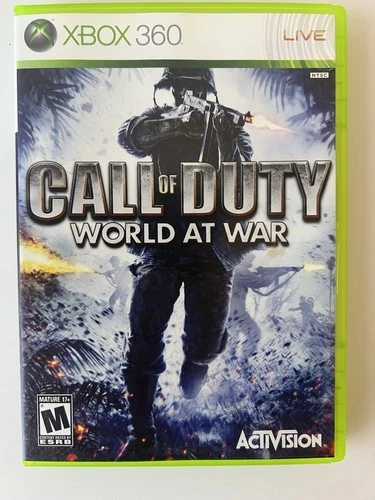 Call of Duty: World at War  Xbox 360 TESTED WORKS GREAT 🔥 COMPLETE WITH MANUAL