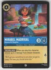 Mirabel Madrigal - Resourceful Daughter 142/204 Common Wilds Unknown Lorcana NM