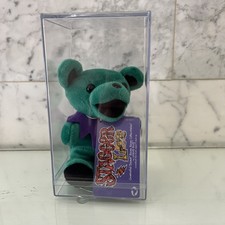 Stagger Lee Grateful Dead beanie bear liquid blue 7  plush , Case Incl, Vintage