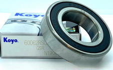 NEW KOYO Japan 6006 2RS C3 Deep Groove Ball Bearing, Rubber Sealed 30x55x13 mm