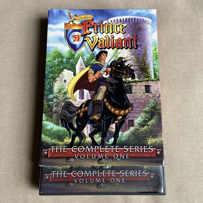 The Legend of Prince Valiant: Season One 1 (DVD 1991 5-Disc Set) 33 Ep Animation