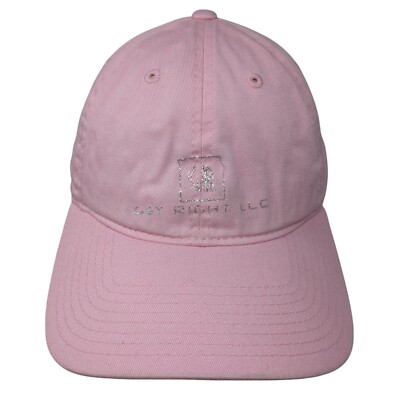 Get Right LLC Slideback Hat Pink One Size Adjustable Vented Holes 6 Panel Cotton