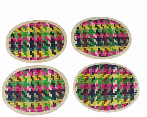 4 Pack Palm Placemats - 第 1/4 張圖片