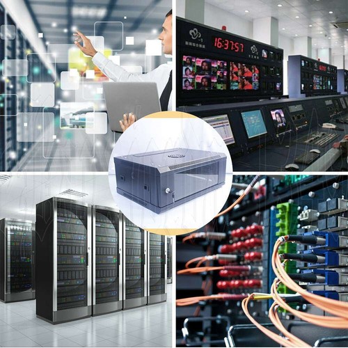 4RU 4U Cabinet Server Network Comms Data Rack LAN 19" Wall Mount 450mm Deep AU - Picture 6 of 12