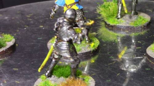 🔥 Pro Painted 28mm Medieval Knights Perry Hail Caesar Lion Rampant Midguard #1 - Picture 5 of 15