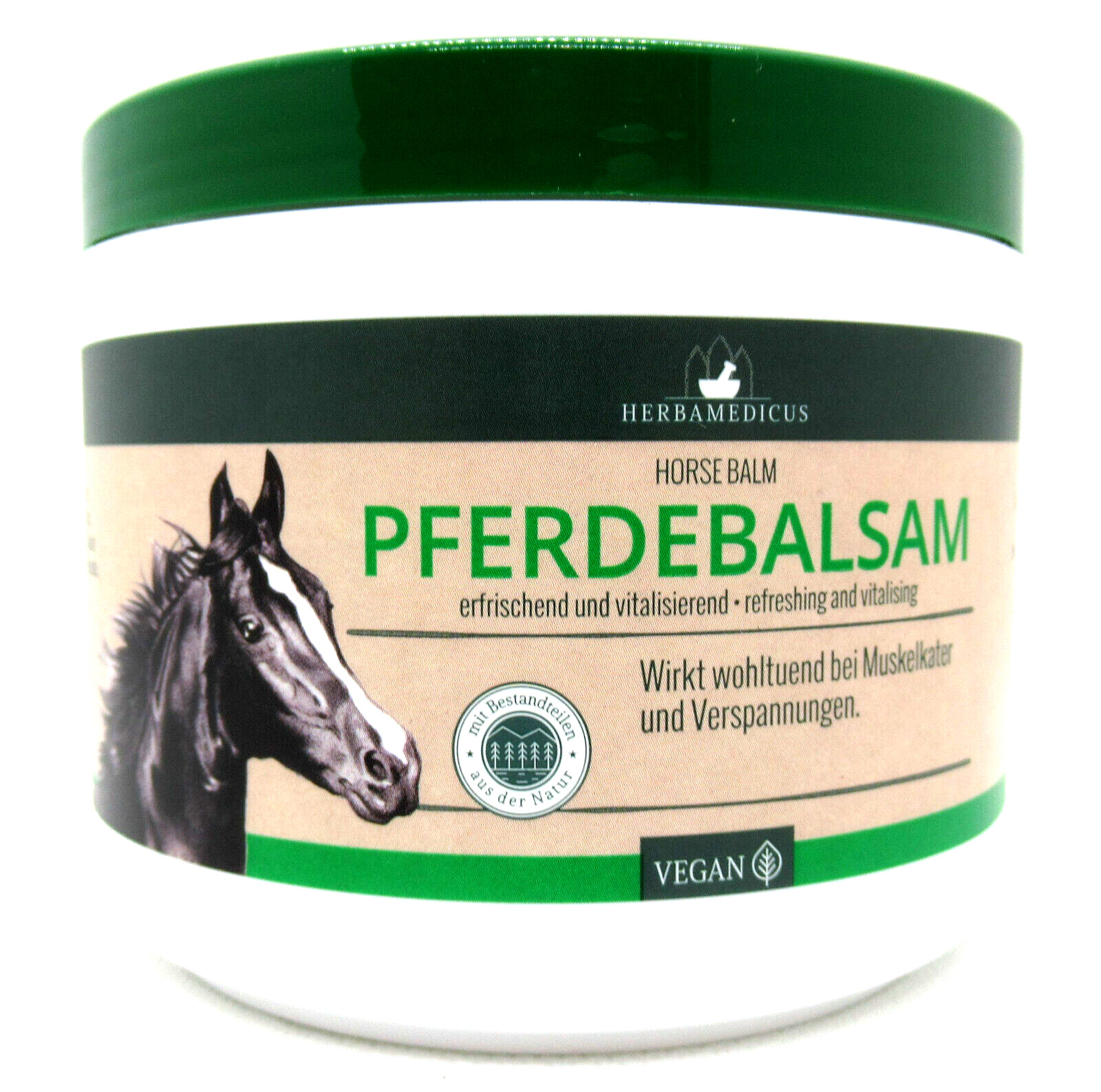 Pferdebalsam Massagegel für Muskeln Gelenke 1x wärmend 1x kühlend je 500ml Gel