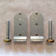 Pair Todco Truck Door Bottom Bracket & 1" Roller Box Truck Roll Up Overhead Part