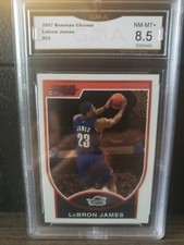 2007-08 Bowman Draft Picks & Stars - Chrome LeBron James #23 2007-08 Bowman Draft Picks & Stars - Chrome LeBron James #23