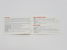 Vindicators Tengen Authentic Original NES Nintendo Manual Only