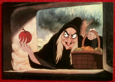 Walt Disney's SNOW WHITE - Card # 46 - ALL ALONE, MY PET? - Skybox 1993