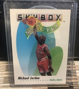 michael jordan skybox salutes card