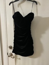 Fashion Nova X Small Velvet Strapless Dress