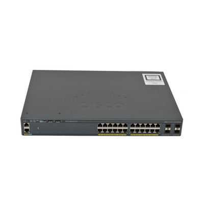 New Open Box Cisco WS-C2960X-24TS-L 24 Port 10/100/1000GbE 4x SFP Switch