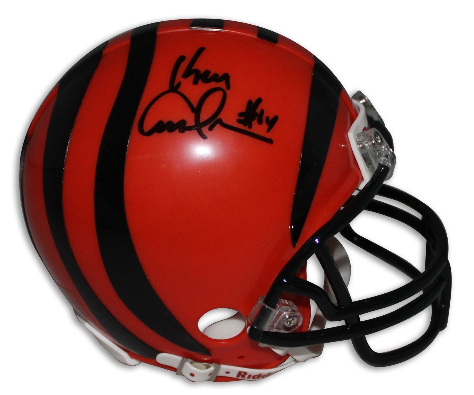 Ken Anderson Cincinnati Bengals Autograph Ridell Mini Helmet APE COA | eBay