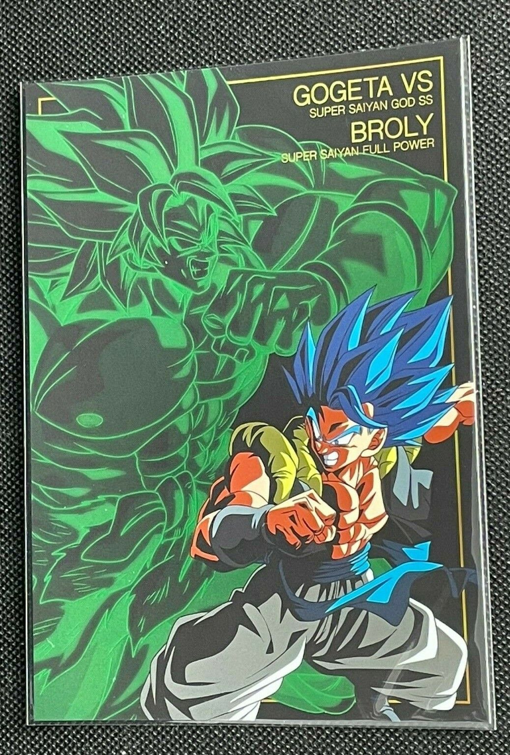 Gogeta Blue vs Broly Greeting Card by Lac Lac