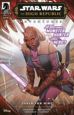 Star Wars The High Republic Adventures Saber For Hire #1 2024 Dark Horse Vault35