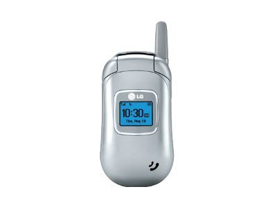 LG VX4650 Verizon Flip Phone (Silver) - Speakerphone, Grade B, 2G/1xRTT - For Parts Or Collectors
