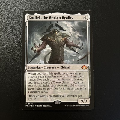 Kozilek, The Broken Reality - Modern Horizions 3 Excellent Magic MTG
