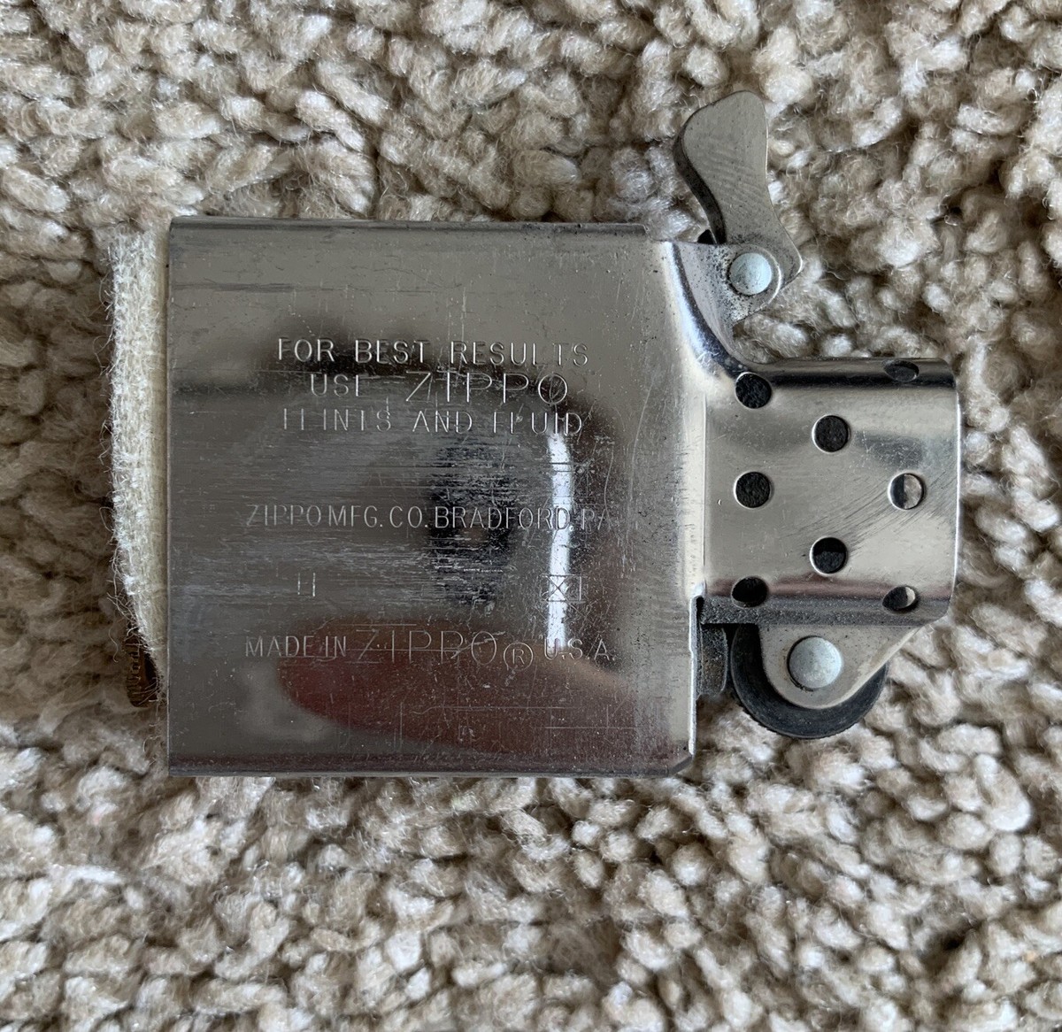 1956 Zippo Lighter. Vintage Free Masons 32