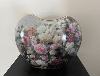 Stillleben mit Blumen - Vase Artis Orbis Jean-Baptiste Robie Goebel 25x20x11cm