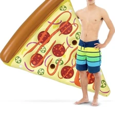 Inflatable Floating Mattress Pool Float Lounger Series for Swimming Pool 6’ X 5’