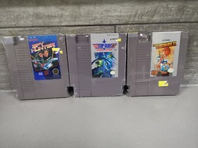 Nintendo NES NTSC USA  Topgun Spy Hunter Goonies 2 Bundle Joblot X3 Rare Games 