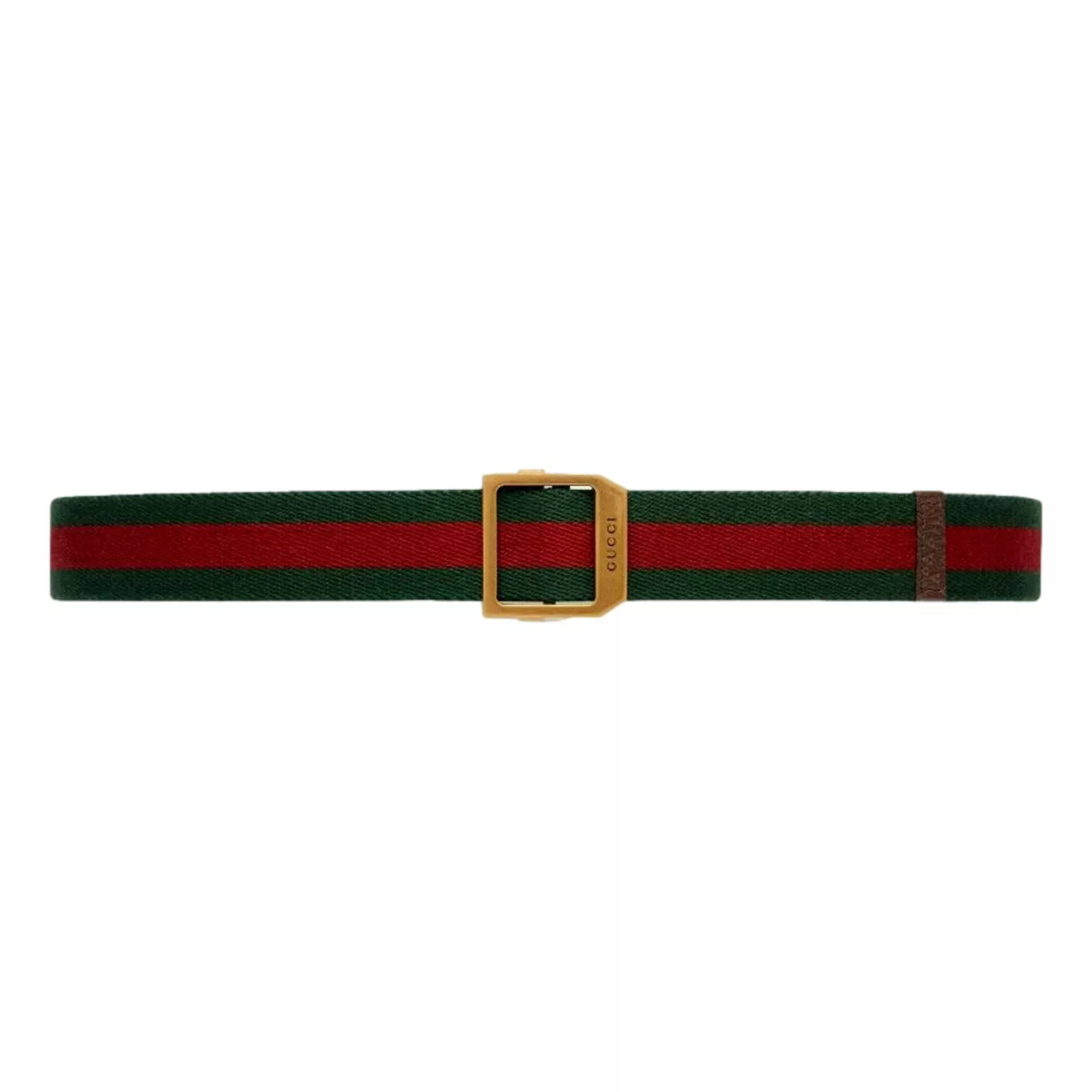 Ceinture Gucci Web rayure toile rouge et verte taille 75/30
