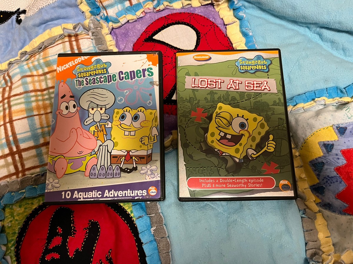2 SpongeBob SquarePants DVD Lot | eBay