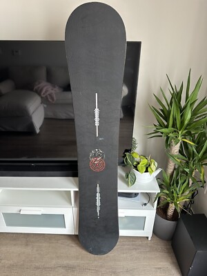 Burton ripcord snowboard 158W with foam mat stomp pad | eBay