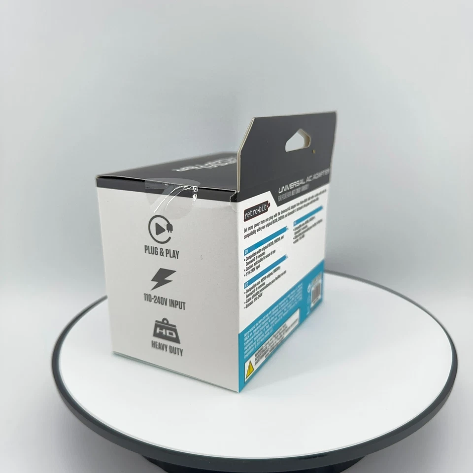 Retro-bit Universal AC Adapter For NES/SNES/GENESIS 1 - Image 4 of 4